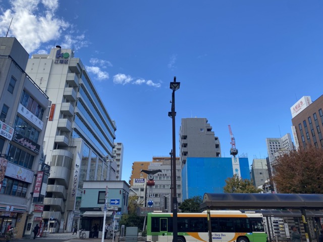 亀戸北口駅前風景2