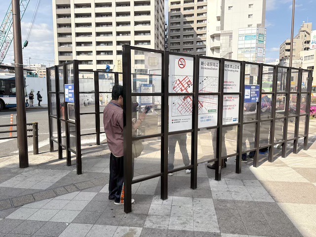 新小岩駅前広場喫煙所画像2